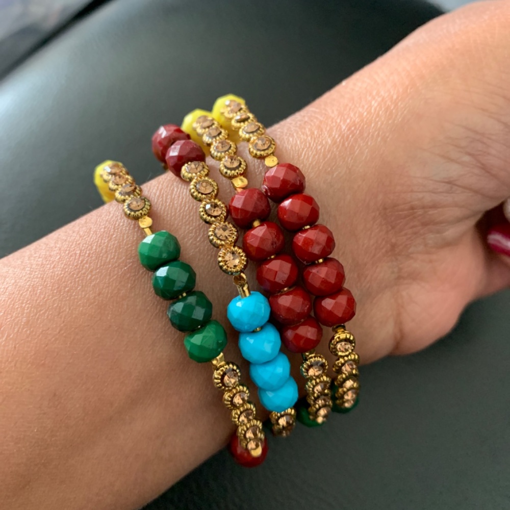 Multicolour bangles - Picture 2 of 2